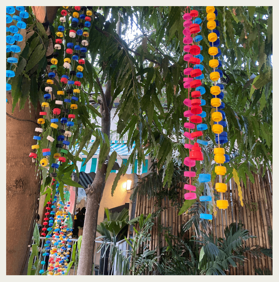 Bottle Cap Hangings